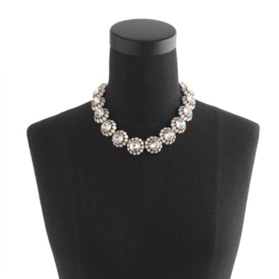 Crystal cupcake necklace