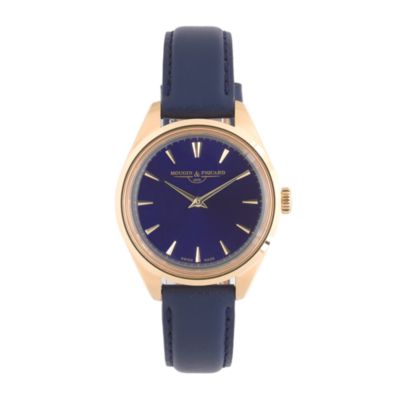 Mougin & Piquard&trade; for J.Crew Minuit watch in navy