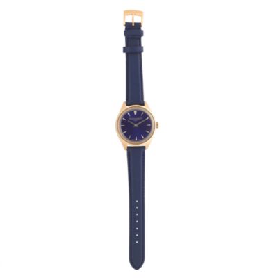 Mougin & Piquard&trade; for J.Crew Minuit watch in navy