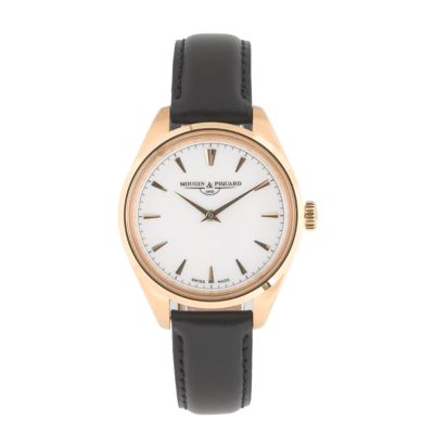 Mougin & Piquard&trade; for J.Crew Minuit watch in black