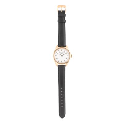 Mougin & Piquard&trade; for J.Crew Minuit watch in black