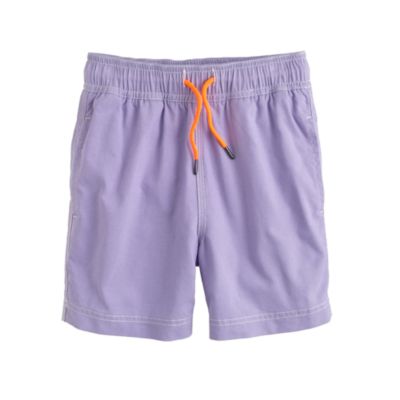 Boys' solid oxford trunks
