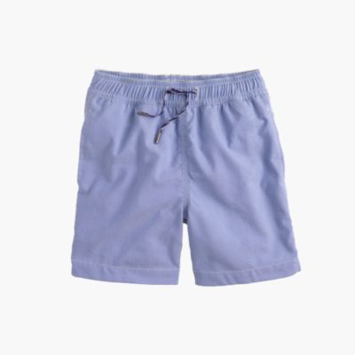 Boys' solid oxford trunks