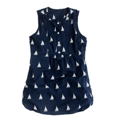 Girls' sailboat dress
