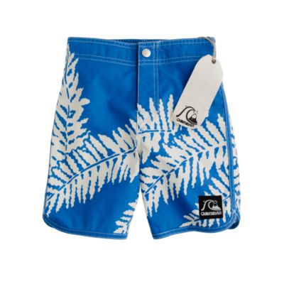 Boys' Quiksilver&reg; for J.Crew trunks in original aloha print
