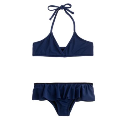 Girls' bikini set in ruffles