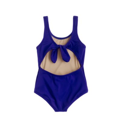 Girls' tie-back tank