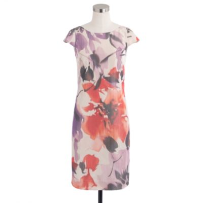 Collection Greta dress in floral taffeta