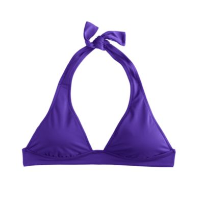 Triangle halter top