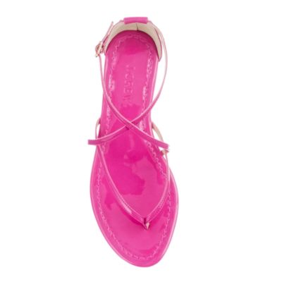 Audra patent sandals