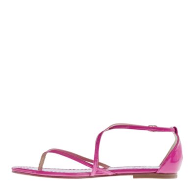 Audra patent sandals