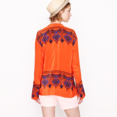 Silk dervish paisley tunic