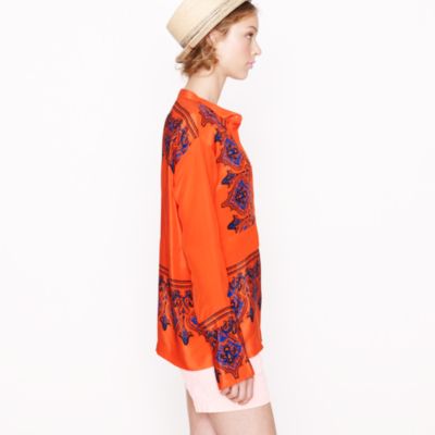 Silk dervish paisley tunic