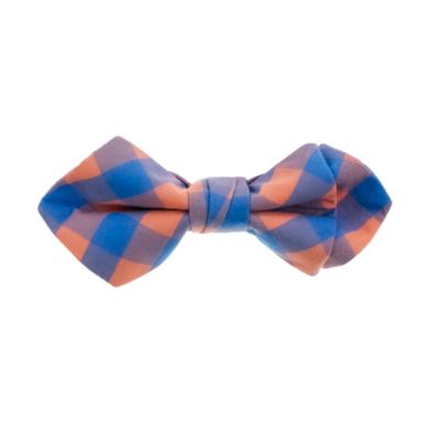 Boys' cotton bow tie in Anderson gingham