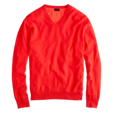 Cashmere V-neck sweater