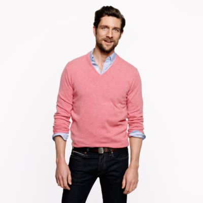 Cashmere V-neck sweater