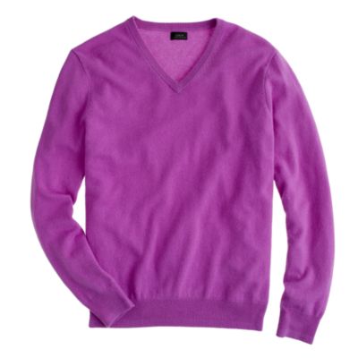 Cashmere V-neck sweater