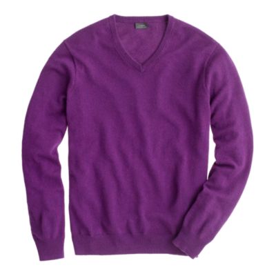 Cashmere V-neck sweater