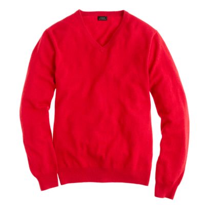 Cashmere V-neck sweater