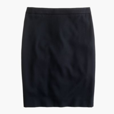 Pencil skirt in Super 120s