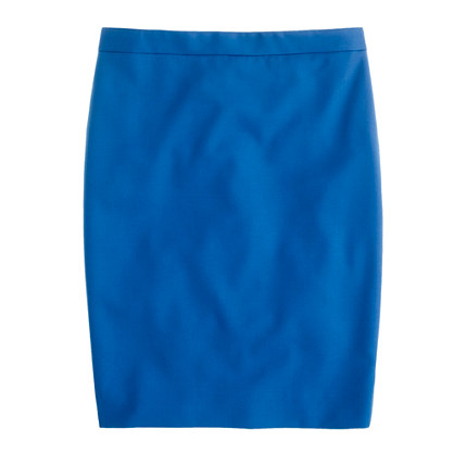 Pencil skirt in Super 120s