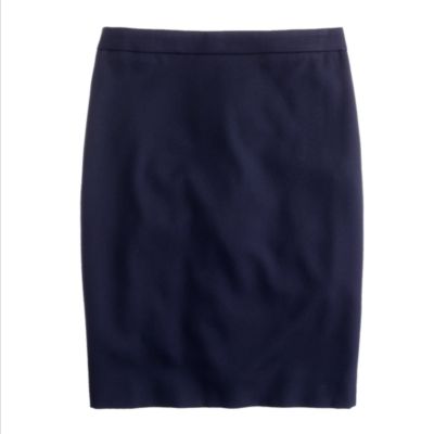 Pencil skirt in Super 120s
