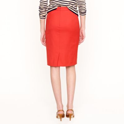 Pencil skirt in Super 120s
