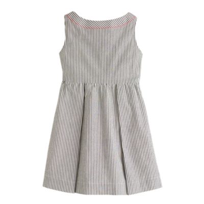 Girls' seersucker dress