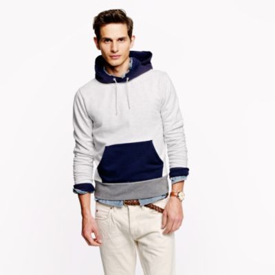 Wallace & Barnes contrast hoodie