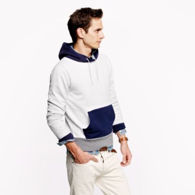 Wallace & Barnes contrast hoodie