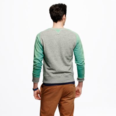 Wallace &amp; Barnes colorblock raglan sweatshirt
