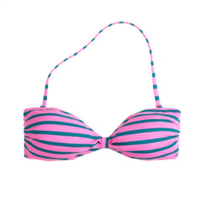 Double-stripe bandeau top
