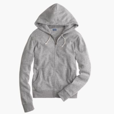 Vintage fleece zip hoodie