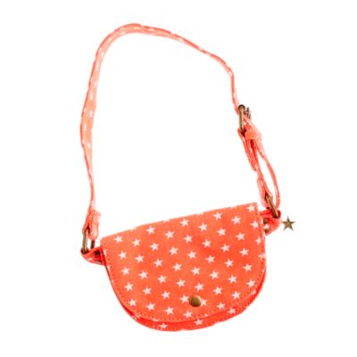 Girls' bag belt in star print