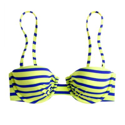 Double-stripe underwire top