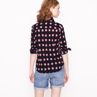 Polly popover in silk-screen dot