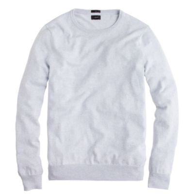 Slim cotton-cashmere crewneck sweater