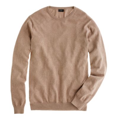 Slim cotton-cashmere crewneck sweater