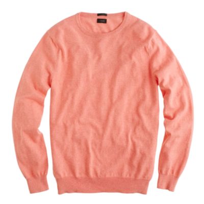 Slim cotton-cashmere crewneck sweater