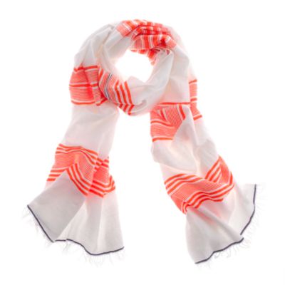 Lemlem&reg; Hilansha gauze scarf