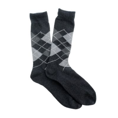 Argyle socks