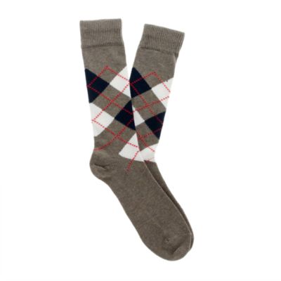 Argyle socks