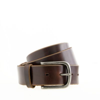 Redwood leather denim belt