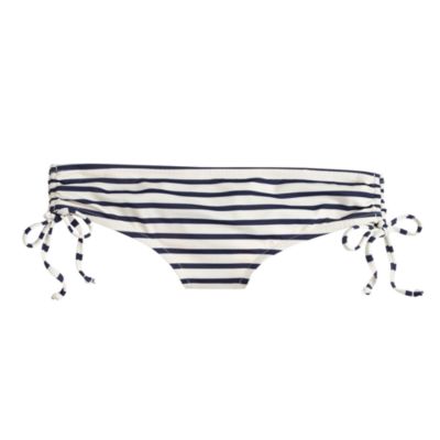 Double-stripe side-tie hipster