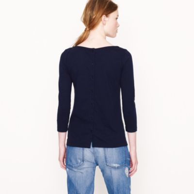 Angular eyelet top