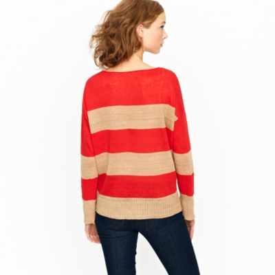 Nili Lotan&reg; stripe boyfriend sweater