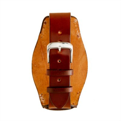 Bucktown shell cordovan 20mm bund pad watch strap