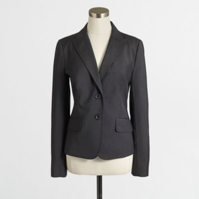 Factory suiting blazer in lightweight wool