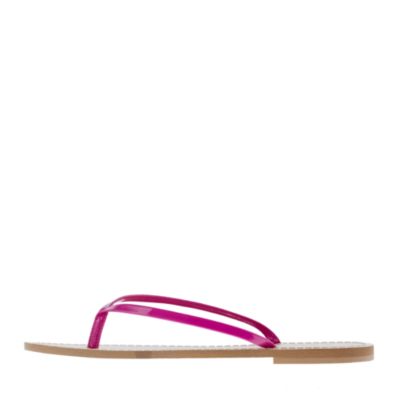 Patent capri sandals