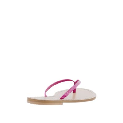 Patent capri sandals
